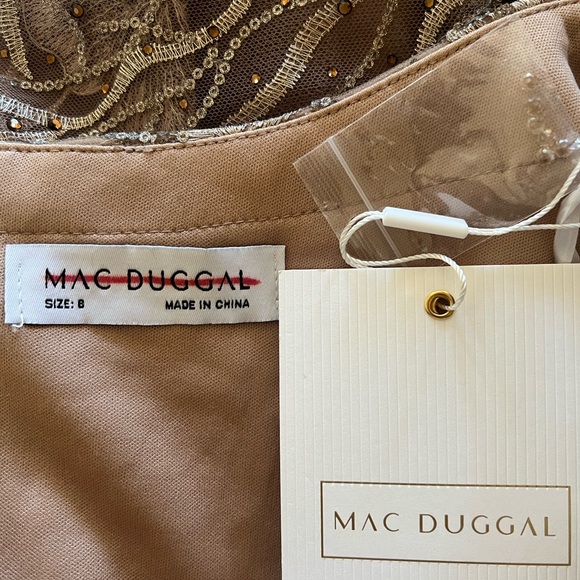 Mac Duggal Metallic Embellished Gown - Picture 16 of 16